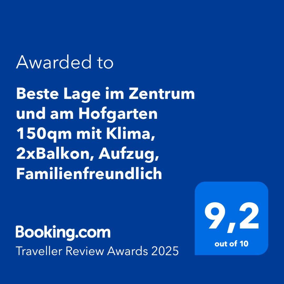 Lage Im Zentrum Und Am Hofgarten 150qm Mit Klima, 2xbalkon, Aufzug, Familienfreundlich *